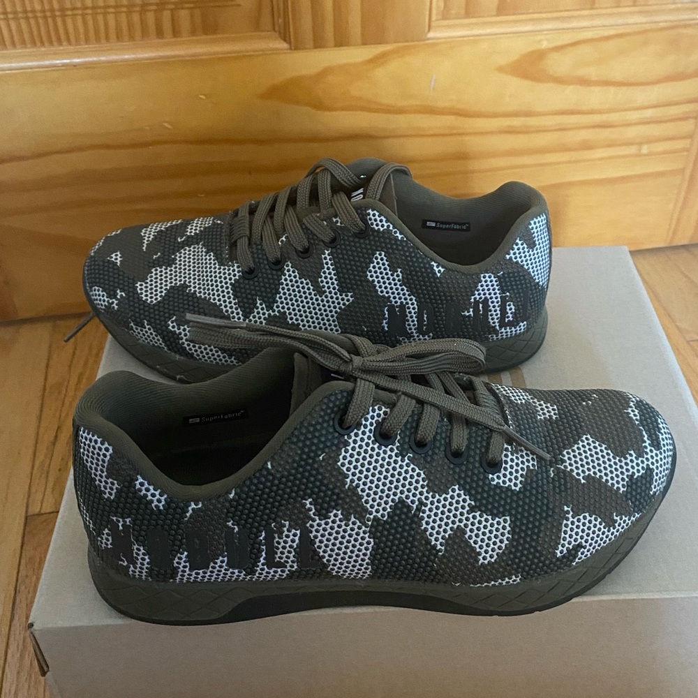 Like new Nobull camouflage trainers!